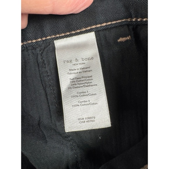 Rag & Bone Pants Men's 34 (Fits 34 x 31) Brown Fit 2 Slim Nylon Blend - Picture 6 of 11